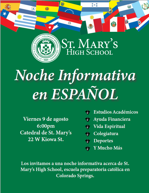 St. Mary's High School Bilingual Information Night